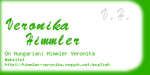 veronika himmler business card